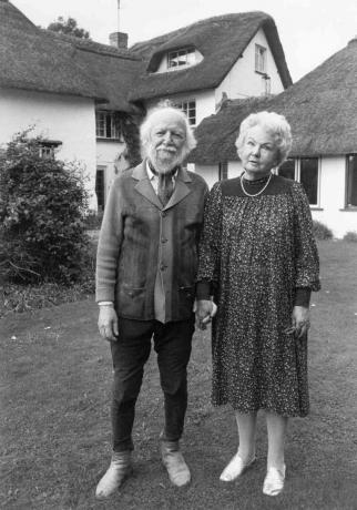 Sir William Golding in žena Ann