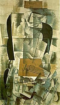 "Ženska s kitaro" - Georges Braque