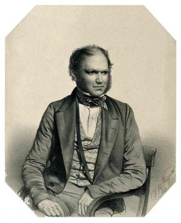 Charles Darwin pri 40 letih