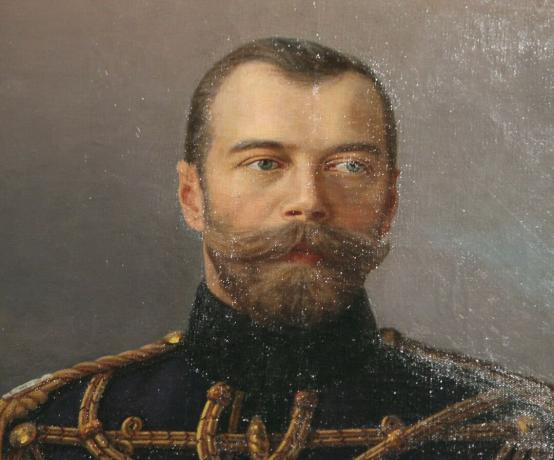 'Portret cesarja Nikolaja II.', 1915-1916.