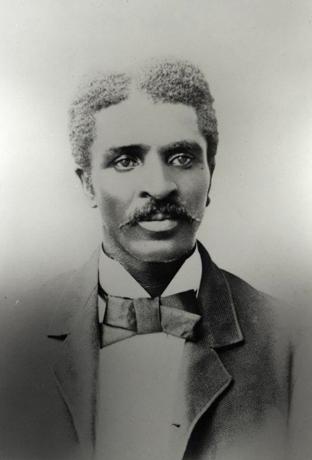 George Washington Carver kot študent države Iowa State College okoli leta 1893