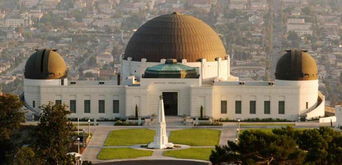 Griffith Observatory v Los Angelesu.