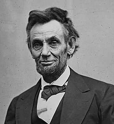 Abraham Lincoln leta 1865