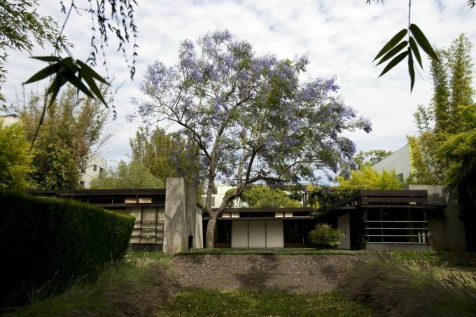 Hiša Schindler iz leta 1922 v Los Angelesu v Kaliforniji