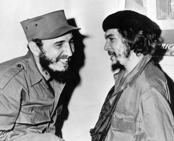 Castro in Guevara