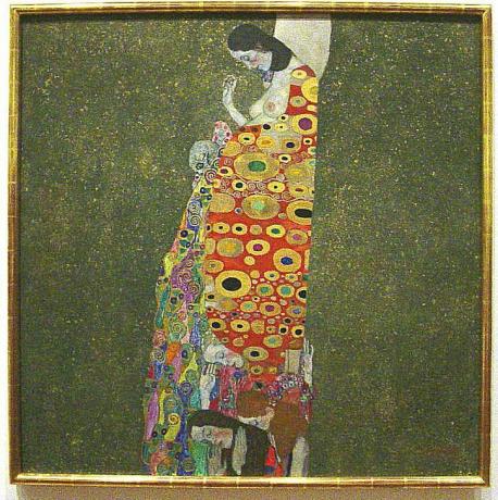 "Upanje II" - Gustav Klimt