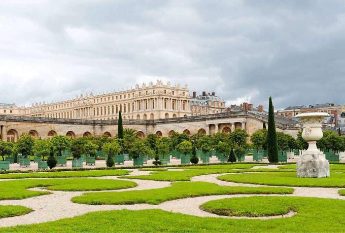 Pomaranča na vrtu, Versailles