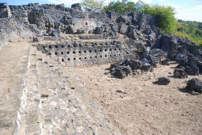 Potopljeno dvorišče Husuni Kubwa, Kilwa Kisiwani