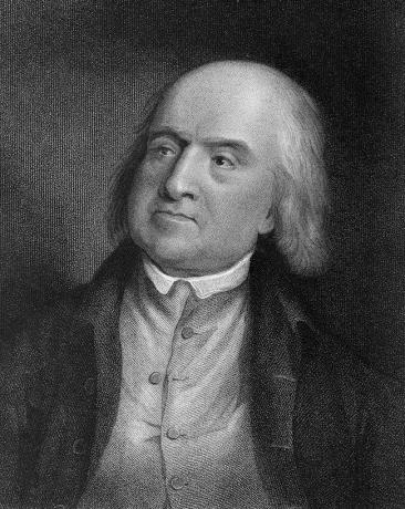Jeremy Bentham (1748-1832), angleški pravnik in filozof. Eden glavnih razlagalcev utilitarizma.
