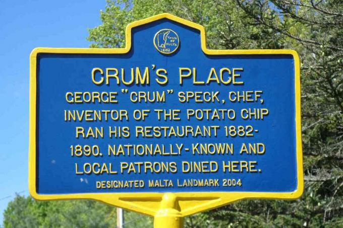 Zgodovinski označevalec zvezne države New York: Crum's Place