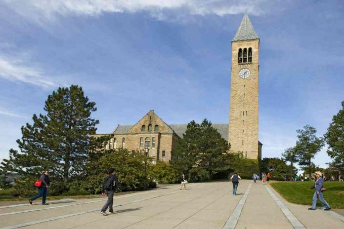 McGraw Tower in Chimes, univerza Cornell University, Ithaca, New York