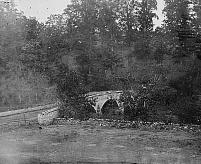 Burnside Bridge pri Antietamu leta 1862