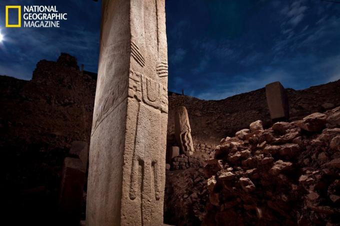 Stebri na Göbekli Tepe