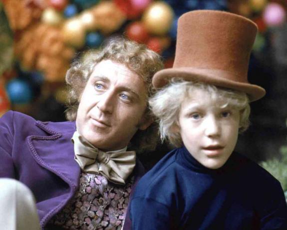 Gene Wilder in Peter Ostrum v vlogah kot Willy Wonka in Charlie