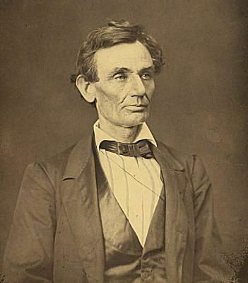 Abraham Lincoln leta 1860