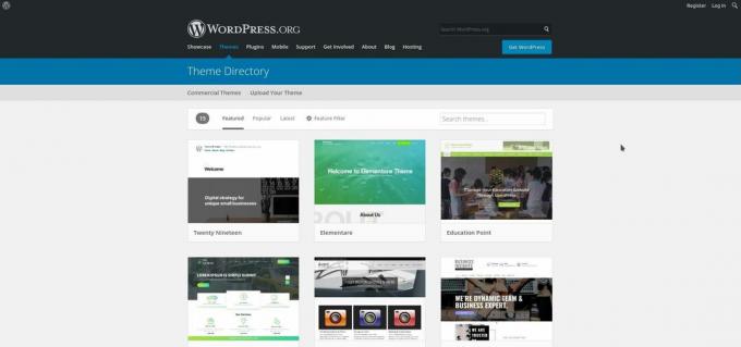 Sreča za vas, WordPress ima na voljo veliko odličnih, brezplačnih tem